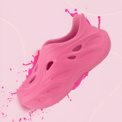 RED TAPE Boys & Girls Slip-on Clogs(Pink , 10 - 11 Years)