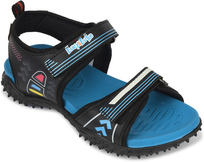 LIBERTY Boys Velcro Sports Sandals(Blue , 5 - 5.5 Years)