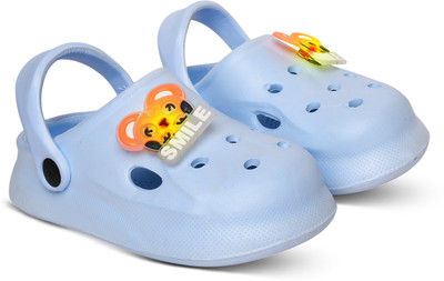 Trendmode Boys & Girls Slip-on Clogs(Blue , 18 to 24 month)