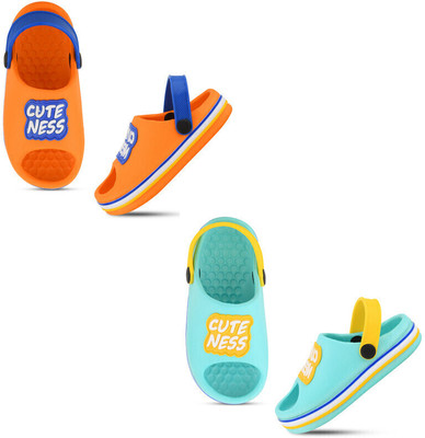 SMARTOTS Boys Sling Back Clogs(Multicolor , 2-2.5 Years)