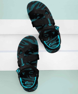 Kzaara Boys Velcro Sports Sandals(Blue)