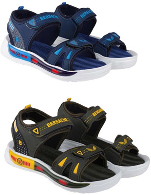 BERSACHE Boys & Girls Velcro Sports Sandals(Multicolor , 6.5 - 7 Years)