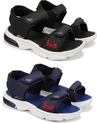 BERSACHE Boys & Girls Slip-on Sports Sandals(Multicolor , 10 - 11 Years)