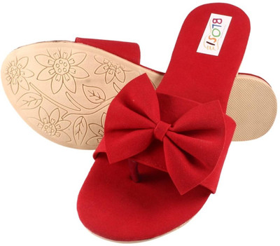 2 Bandhoo Women Flats(Red , 8)