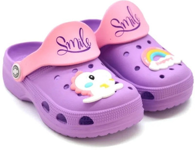 Svaar Boys Sling Back Clogs(Purple , 4 - 5 Years)