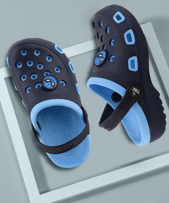 TRZ Boys Sling Back Clogs(Blue , 4.5 - 5 year)