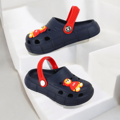 ASRON Winnie the Pooh Boys & Girls Sling Back Clogs(Blue , 6-7 y)