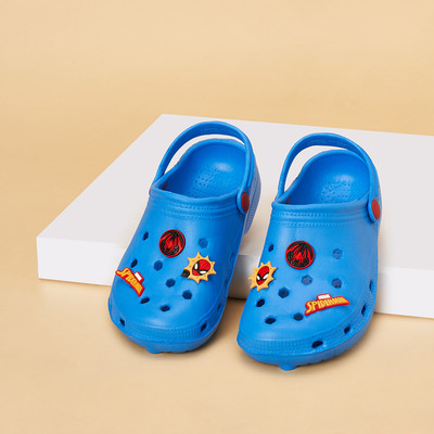 Pantaloons Junior Spiderman Boys Slip-on Clogs(Blue , 16 Years and Above)
