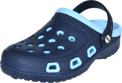 action Boys & Girls Sling Back Clogs(Dark Blue , 6 Years)