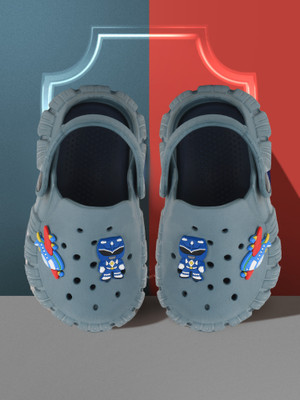 GOKIK Boys & Girls Sling Back Clogs(Blue , 4.5 - 5 year)