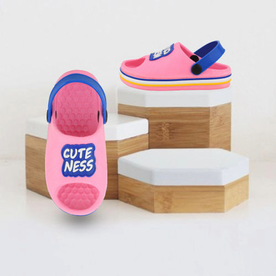 SMARTOTS Boys Sling Back Clogs(Pink , 2.5-3 Years)
