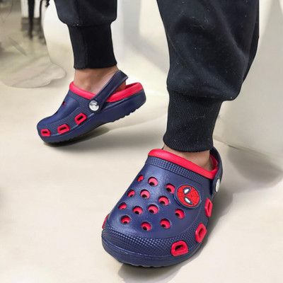 ASRON Boys & Girls Slip-on Clogs(Red , 7-8 y)