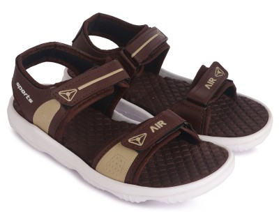 XDOX Boys Velcro Sports Sandals(Brown)