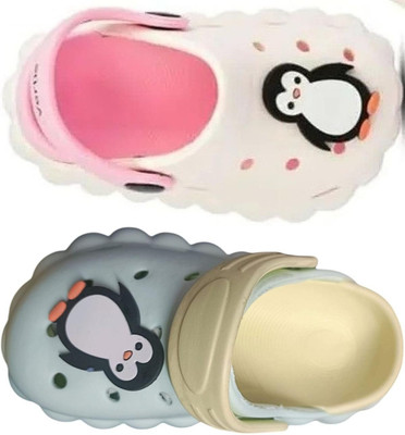 FEETPER Boys & Girls Slip-on Sports Sandals(Pink , 3-3.5 Years)