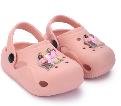 GLJ CLASSMATE Boys & Girls Sling Back Clogs(Pink , 0.5 - 1 Years)