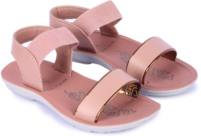 Aircity Boys & Girls Sling Back Strappy Sandals(Pink ,)