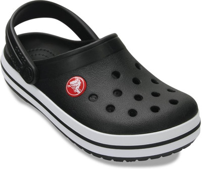 CROCS Boys & Girls Slip-on Clogs(Black , 5 years)