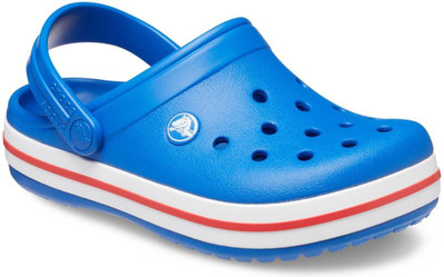 CROCS Boys & Girls Sling Back Clogs(Blue)