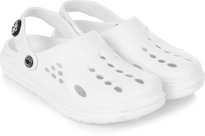 SK SKEMMARS Boys Slip-on Clogs(White , 11 - 12 Years)