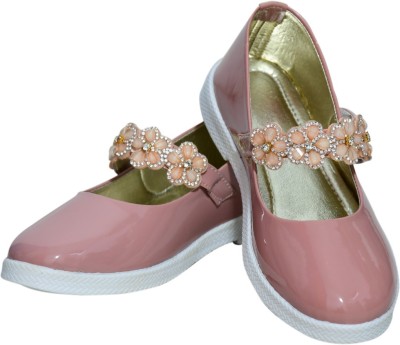 Ideal COLLECTION Girls Slip-on Flats(Pink , 3.5 Years)