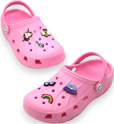 RED TAPE Boys Sling Back Clogs(Pink , 5 - 6 year)