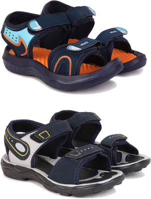 ABN Boys Slip-on Thong Sandals(Multicolor , 9 - 10 Years)