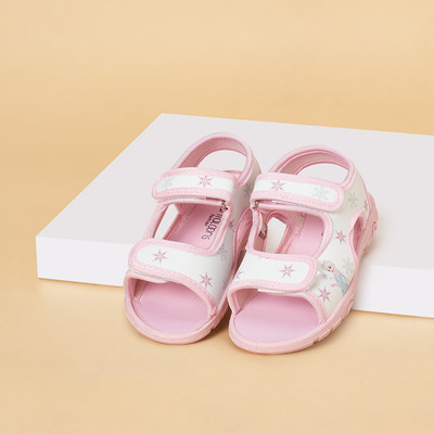 Pantaloons Junior Frozen Girls Velcro Flats(White , 13 - 14 Years)