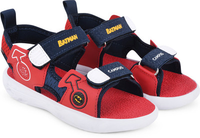 CAMPUS Batman Boys & Girls Velcro Sports Sandals(Blue , 4 - 5 Years)