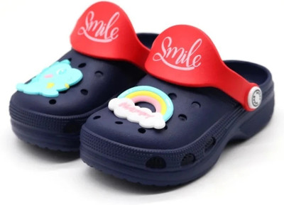 Svaar Boys Sling Back Clogs(Blue , 7 - 8 Years)