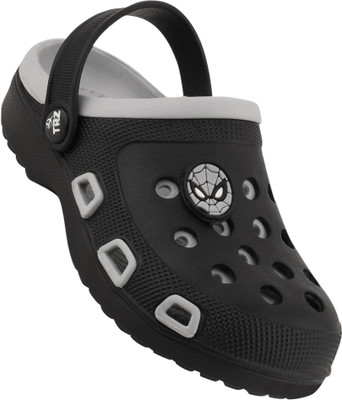 TRZ Boys & Girls Slip-on Clogs(Black , 2.5-3Y)