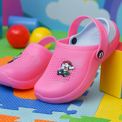 DOCTOR EXTRA SOFT Boys & Girls Sling Back Clogs(Pink , 4.5-5 Years)