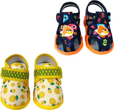 Coolz Boys & Girls Velcro Strappy Sandals(Multicolor , 21-24 Months)