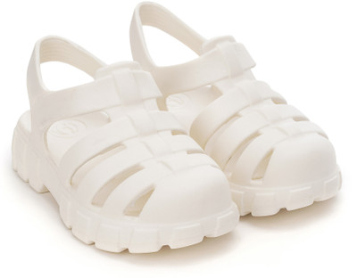 Hoppa Boys & Girls Slip-on Clogs(White , 8-9 Year)