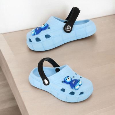 TRZ Boys & Girls Slip-on Clogs(Light Blue , 2-2.5 Years)