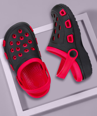 ORICUM Boys Slip-on Clogs(Red , 8-9 Years)