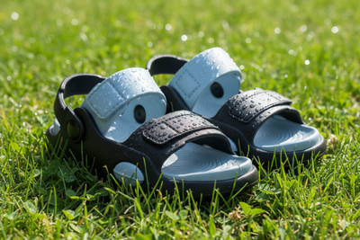 RIKBROS Boys & Girls Slip-on Clogs(Black , 5-6 Years)