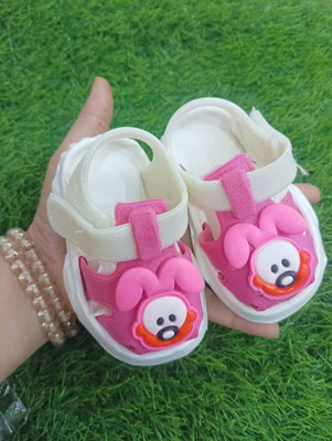Shruveen Tom & Jerry Boys & Girls Strap Clogs(Pink ,)