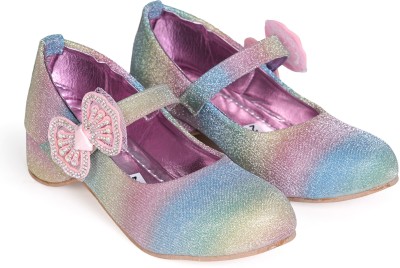 BABY STEP Girls Velcro Heels(Multicolor , 5.5 TO 6 YEARS)