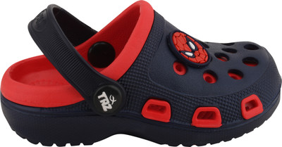 TRZ Boys & Girls Slip-on Clogs(Red , 4-5 Years)