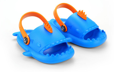 Hoppa Boys & Girls Slip-on Clogs(Blue , 6.5-7 Year)