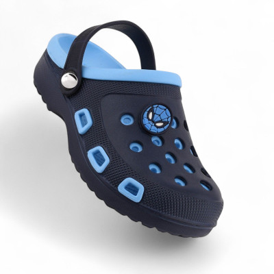 ASRON Boys Slip-on Clogs(Blue , 4 - 4.5 year)