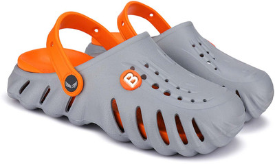 BERSACHE Boys Sling Back Clogs(Grey , 5-6 Years)