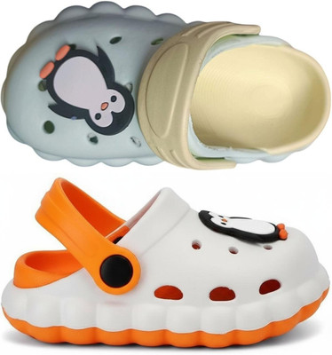 FEETPER Boys & Girls Slip-on Sports Sandals(Green , 3-4 Years)