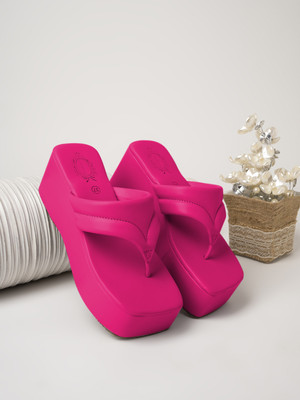 SHOETOPIA Girls Slip-on Heels(Pink , 13-14 Years)