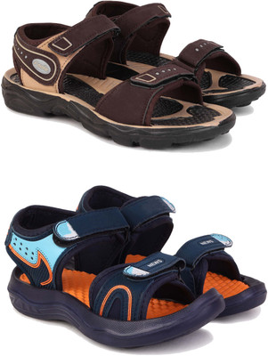 ABN Boys Velcro Sports Sandals(Multicolor , 10 - 11 Years)