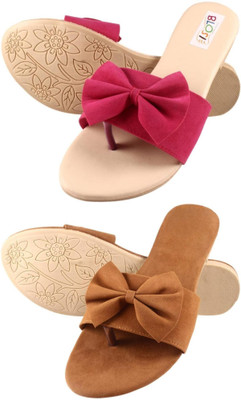 MARYAM Girls Slip-on Flats(Pink , above 16 years)