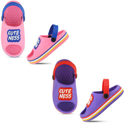 SMARTOTS Boys Sling Back Clogs(Multicolor , 3-3.5 Years)