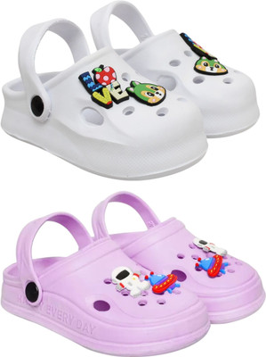 Trendmode Boys & Girls Slip-on Clogs(Multicolor , 3 to 3.5 year)