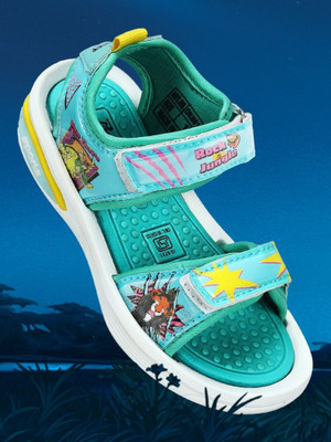 Paragon Disney Princess Boys & Girls Velcro Sports Sandals(Blue , 5-6 Years)