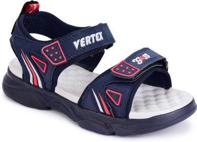 G&D Boys & Girls Velcro Sports Sandals(Dark Blue , 9-10 Years)